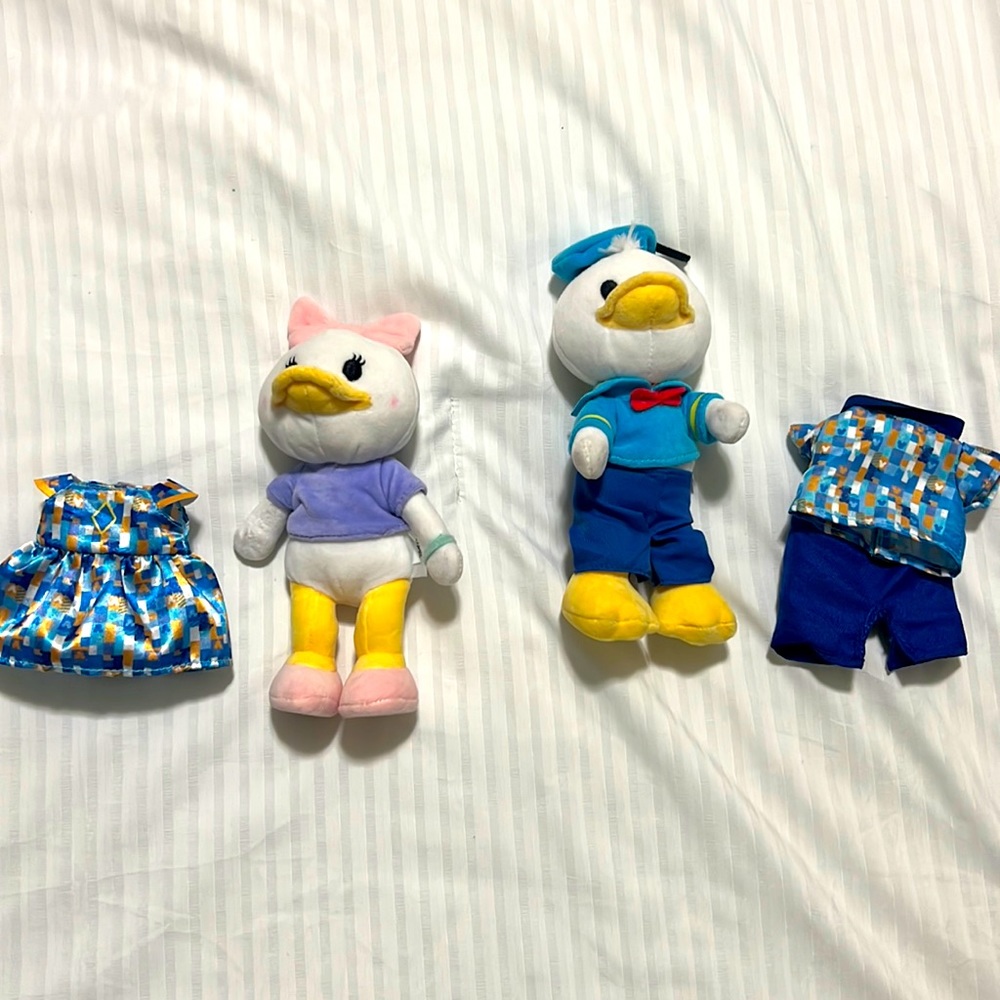 NuiMOs Disney Donald & Daisy With 50th Anniversary Outfits